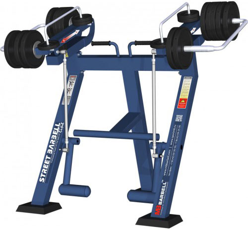 Сгибание ноги стоя с изменяемой нагрузкой MB Barbell MB 7.43