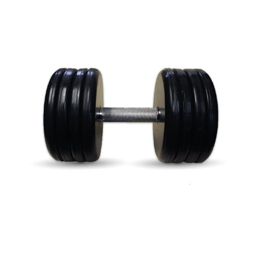 Гантель черная "Классик" 49 кг MB Barbell MB-FdbEM-B49