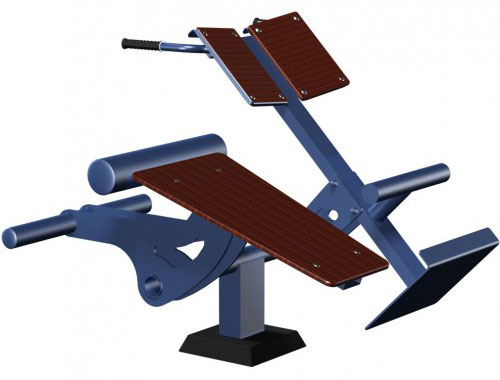 Пресс + Гиперэкстензия MB Barbell MB 7.13