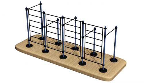 Шведская стенка MB Barbell MB 7.60/4