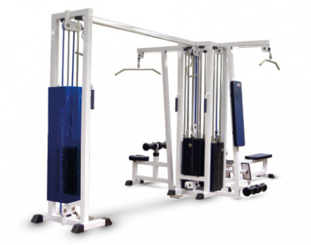 4-х позиционная станция с перекрестной тягой MB Barbell MB 3.16