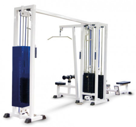 3-х позиционная станция с перекрестной тягой МВ Barbell MB 3.03