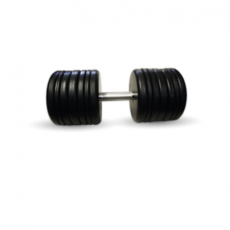 Гантель черная "Классик" 58 кг MB Barbell MB-FdbEM-B58