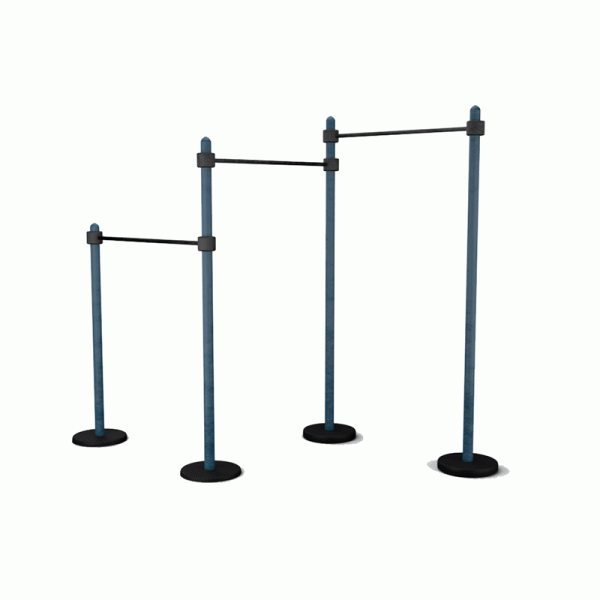 Турник трехуровневый MB Barbell MB 7.60/18
